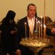 Михаил Игнатьев встретил Рождество в Алатырском Свято-Троицком мужском монастыре