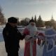 В Новочебоксарске полицейский Дед Мороз поздравляет водителей с Новым годом ГИБДД сообщает 