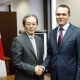 Президент ЧР встретился  с Послом Японии