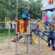 В Новочебоксарске на бульваре Зеленом появилась новая детская игровая площадка