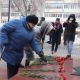 В честь 77-летия снятия блокады Ленинграда новочебоксарцы возложили цветы к Вечному огню