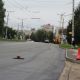 Продолжается ремонт участка дороги на улице Винокурова