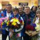 Чемпионку Европы по тяжёлой атлетике Наталью Хлёсткину встретили в аэропорту Чебоксар