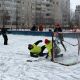 В Новочебоксарске совет отцов организовал хоккей в валенках