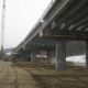 Начался монтаж балок пролетного строения эстакады на трассе М-7 Волга в Чувашии дорожное строительство 