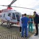 В Чувашию пациента доставили на вертолете