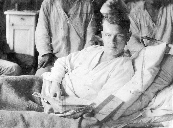 Георгий Петрович Борков. 8 мая 1945 года. В госпитале.