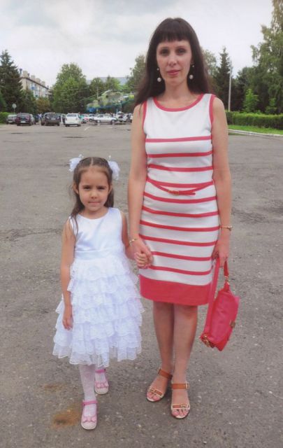 Настя Иванова с мамой Аленой Геннадьевной