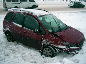 такова судьба иных угнанных машин. ФОТО ВАЛЕРИЯ БАКЛАНОВА.