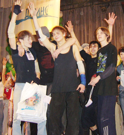 Победа “4 step” на фестивале “Болт”.