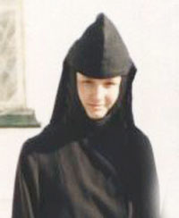 Эльвира Александрова в монастыре.