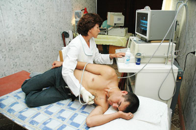 “Для правильной постановки диагноза без УЗИ сердца не обойтись”. Фото Валерия Бакланова.