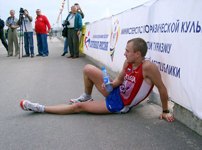 Олегу Кистикину победа далась нелегко. фото Анастасии григорьевой.