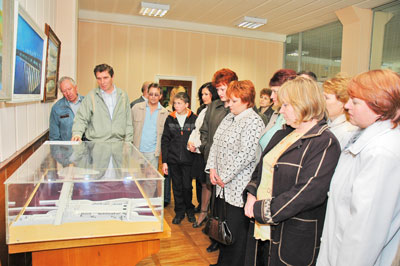 На Чебоксарской ГЭС.