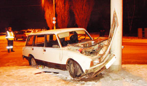 Так заканчиваются ночные поездки с возлиянием. 