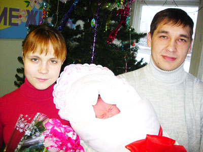 Первый младенец в Год ребенка. Фото автора.