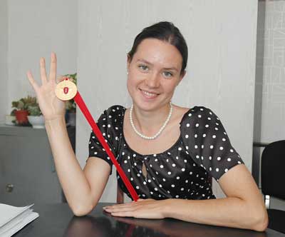 Мастер спорта по спортивному ориентированию Ирина ПЕТРОВА. фото Валерия Бакланова.