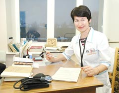 “Врач лечит и душу”. Фото Валерия Бакланова.