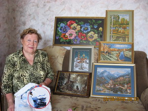  “Начинала с голубей и рябиновой кисти”. Фото из семейного альбома Нины Гуськовой.