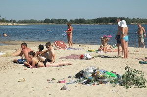 Ну и соседство! Фото Валерия Бакланова.