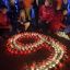 Акция “Свеча памяти” в Чебоксарах стала общереспубликанской. Цифра 9 — один из символов Победы. Фото cap.ru