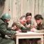 Сцена из спектакля “Четыре солдата в поисках мира”. Фото Марии Смирновой