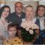 Супруги Олег и Татьяна Светлаковы с дочерьми Наталией и Дарьей и внуками Михаилом и Марком.