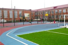 СтадионПри Батыревской школе появится стадион Спорт - норма жизни 
