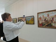 Открылась выставка к 30-летнему юбилею Союза чувашских художников