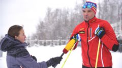 Михаил Игнатьев открыл лыжный сезон