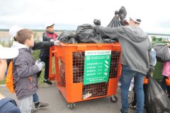 Просто разделяйПочти весь мусор, собранный на акции «оБЕРЕГАй» в Новочебоксарске, отправили во вторичную переработку РусГидро 