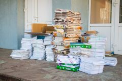 МакулатураК Всемирному дню без бумаги Чувашия собрала в рамках акции "БумБатл" более 5 тонн макулатуры макулатура 