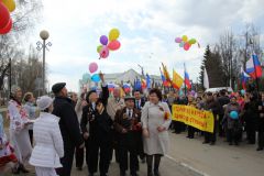 В Чебоксарском районе прошли праздничные мероприятия, приуроченные к 1 мая