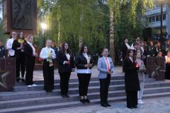 Новочебоксарцы присоединились к Всероссийской патриотической акции «Свеча памяти»