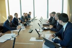 Встреча с Министром промышленности и торговли РФ Денисом МантуровымВ Чувашии может быть реализован второй СПИК 2.0