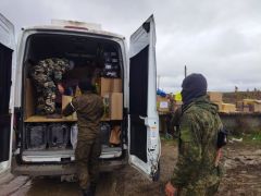 ПосылкаКрупную партию гуманитарной помощи доставили бойцам из Чувашии Фонд развития Чувашии «ПӖРЛЕ» 