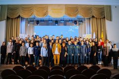 Участники акцииПросветительская акция "Достижения России" проходит в Чувашии Акция 