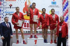 Самбисты Чувашии на Кубке России завоевали семь медалей самбо 