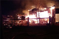 ПожарПосле пожара в Батыревском районе комиссия проверяет жилые дома пожар 