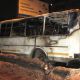 В Чебоксарах неизвестные подожгли частный автобус
