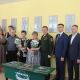 В Новочебоксарской школе № 5 торжественно открыли мемориальные доски и Парту героев