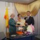 Четыре пары зарегистрировали брак в День города Новочебоксарска в местном отделе ЗАГС