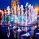 Фонтан на Красной площади Чебоксар на зиму превратится в световой