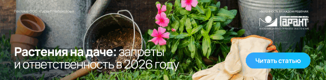 Растения на даче: запреты и ответственность в 2026 году